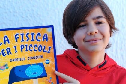 Gabriele Ciancuto, il piccolo Einstein di Amelia lancia il suo secondo libro: “La fisica per i piccoli”